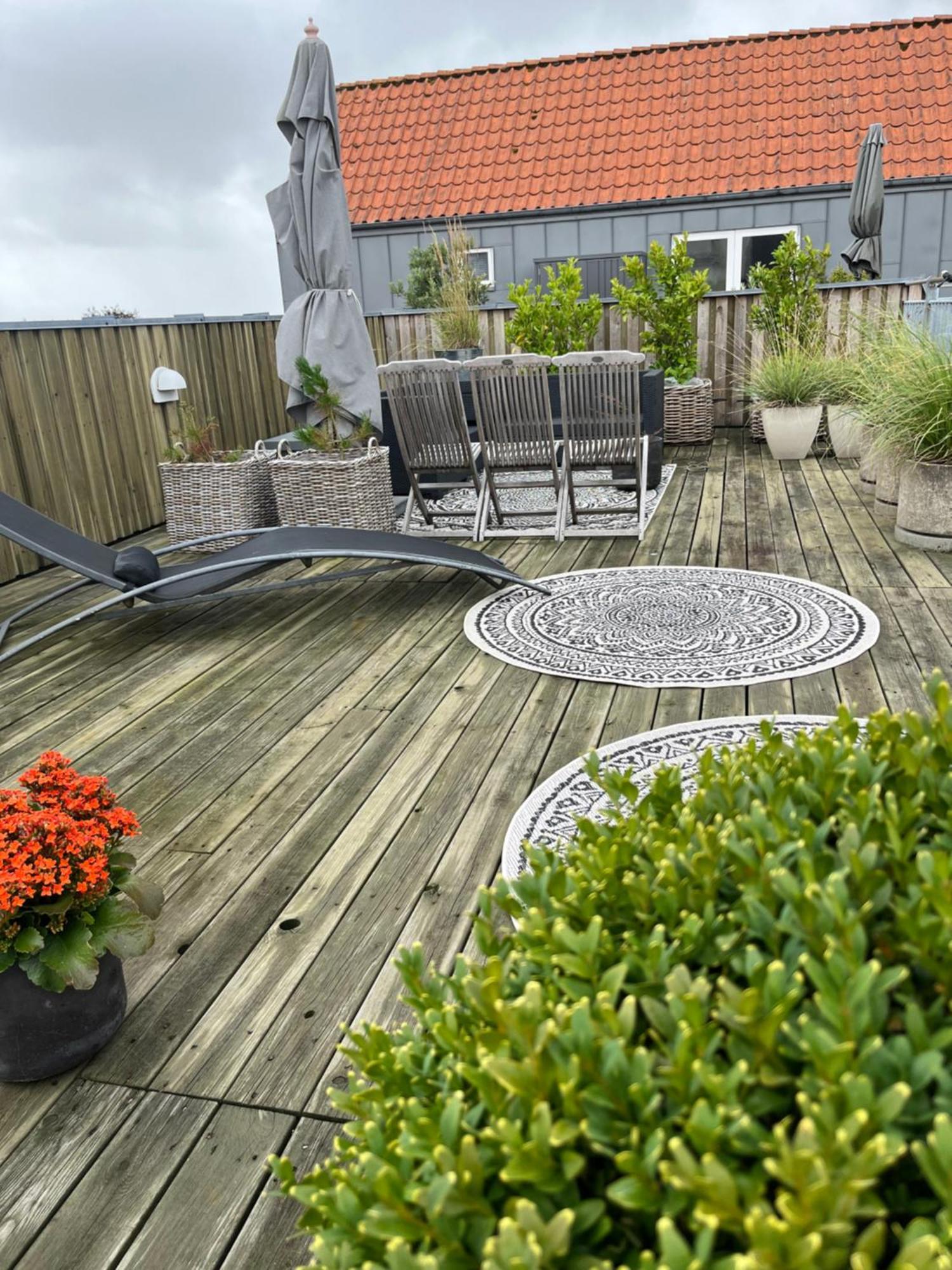 Skon Beliggende M.tagterrasse Apartment